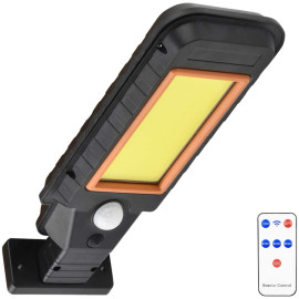 128 Led Solar Güneş Enerjili Sokak Lambası Bahçe Led Aydınlatma 3 Modlu