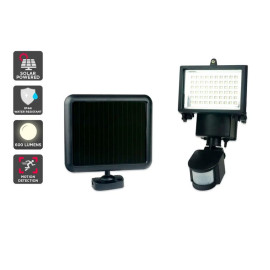 15 Watt Solar Projektör 60 Led Güneş Enerjili Garaj Konteyner Bahçe Aydınlatma