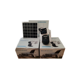 Solar Wifi 6MP Güvenlik Kamerası Güneş Enerjili O-kam Pro Uygulama Dahili Pil Dual Lens Kamera En Ucuz Toptan