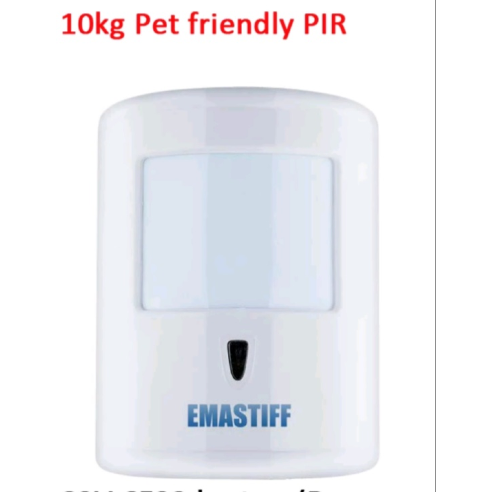 Hayvan Dostu Ev Ofis Alarmı Kablosuz Hareket PET PIR Sensörü 433 Mhz