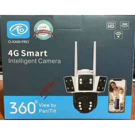 Çift Kameralı OKAM 3037 Geniş Açılı Güneş Enerjili 4G 6MP Dual Lens Solar PTZ Kamera