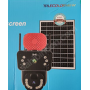 O-kam 3915 Yeni Kasası O-KAM 3815 PTZ Solar Sim Kartlı 4G Güvenlik Kamerası Güneş Enerjili Kamera 
